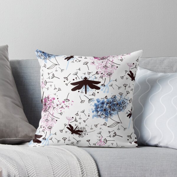 Item preview, Dandelions, dragonflies designed and sold by DerSenat.