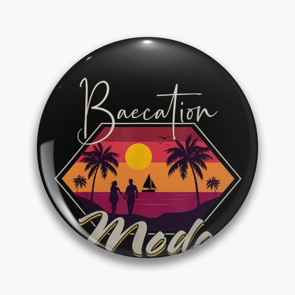 Item preview, Retro Baecation Mode Couples Vacation Summer Beach lover  designed and sold by BaldricShop.