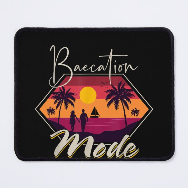Item preview, Retro Baecation Mode Couples Vacation Summer Beach lover  designed and sold by BaldricShop.