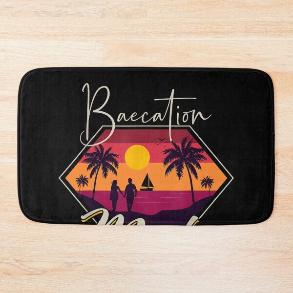 Item preview, Retro Baecation Mode Couples Vacation Summer Beach lover  designed and sold by BaldricShop.