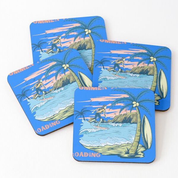 Item preview,  Summer Vacation And Waves Loading designed and sold by fatydesignspace.