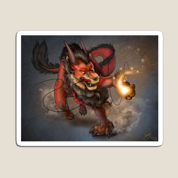 Flame Rush Magnet