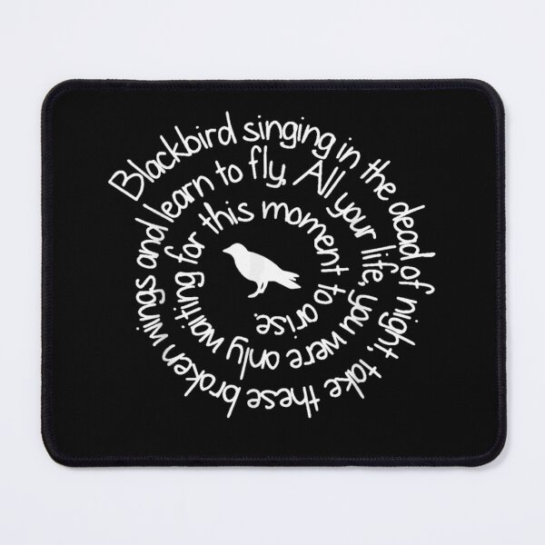Item preview, Blackbird Singing In The Dead Of Night Blackbird  designed and sold by DieterShop.