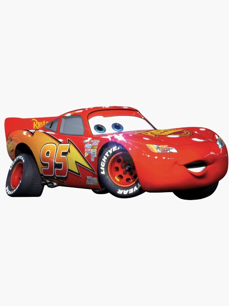 Pegatina for Sale con la obra « coche Rayo McQueen» de JensBeck