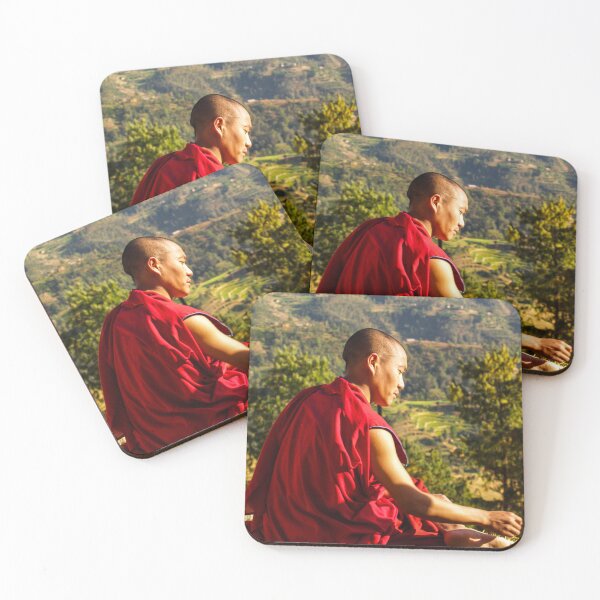 Item preview, Buddhist monk  designed and sold by indiafrankk.