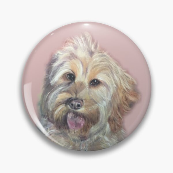 Item preview, Dog pet portrait Painting puppy picture wall art designed and sold by Julieford.