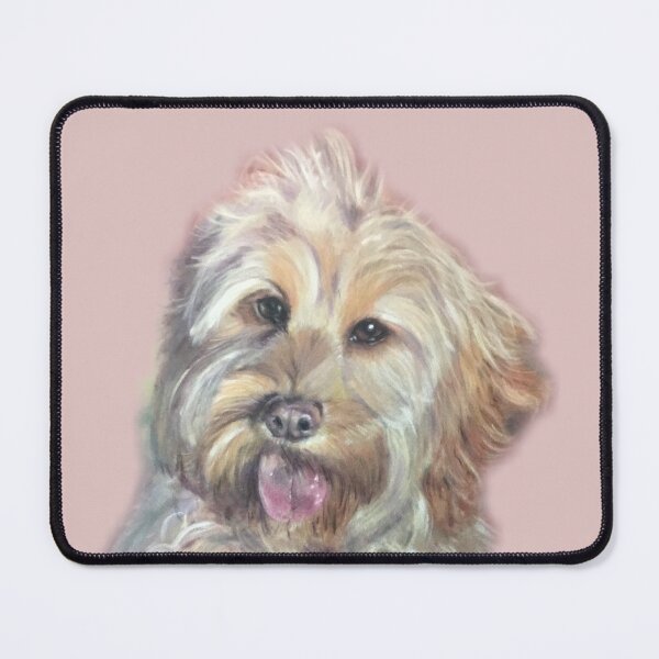 Item preview, Dog pet portrait Painting puppy picture wall art designed and sold by Julieford.