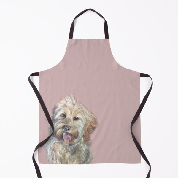 Item preview, Dog pet portrait Painting puppy picture wall art designed and sold by Julieford.