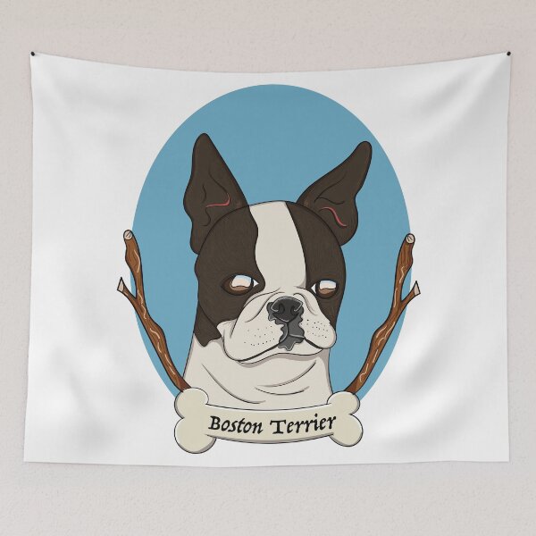 Item preview, Boston Terrier designed and sold by Janine Rajauski.