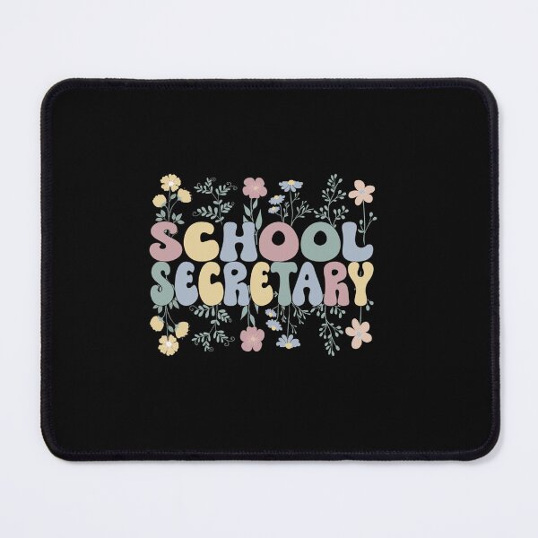 Item preview, GROOVY SCHOOL SECRETARY FLOWERS SECRETARY designed and sold by sobriowslen.