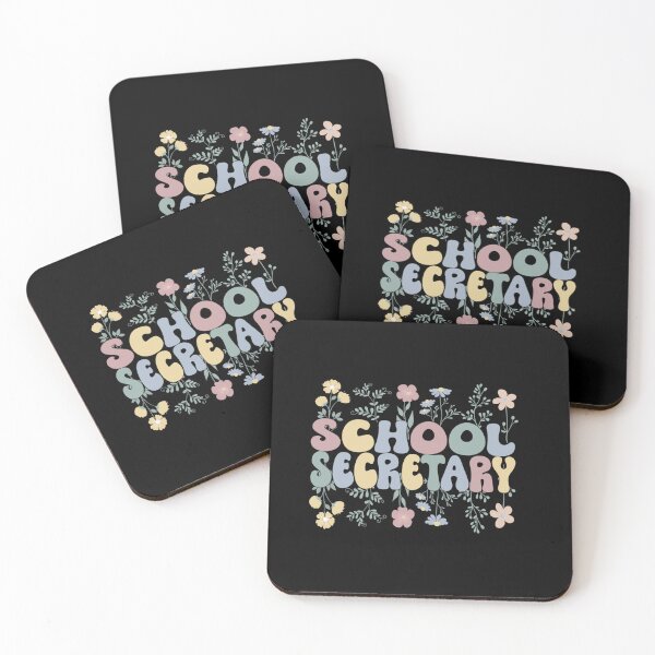 Item preview, GROOVY SCHOOL SECRETARY FLOWERS SECRETARY designed and sold by sobriowslen.
