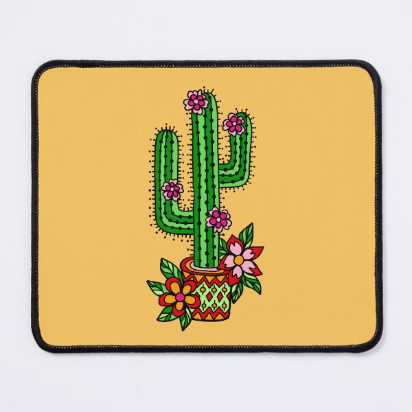 Item preview, Cactus with Flowers Old School Tattoo Style designed and sold by boom-art.