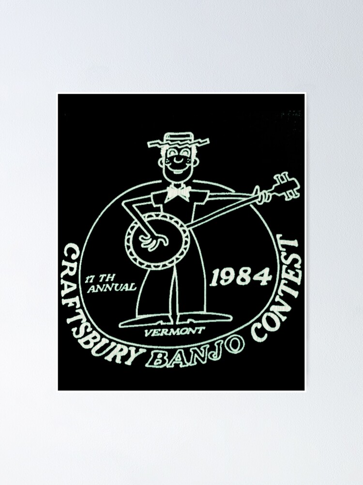 "craftsbury banjo contest stranger things dustin Classic " Poster for