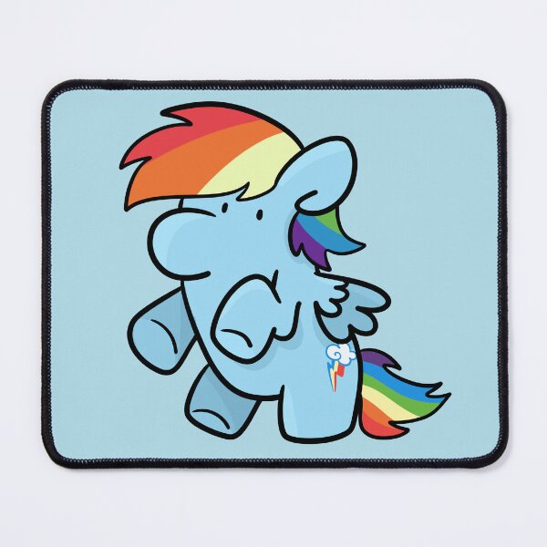 Item preview, Silly Rainbow Dash designed and sold by MurphyOtter.