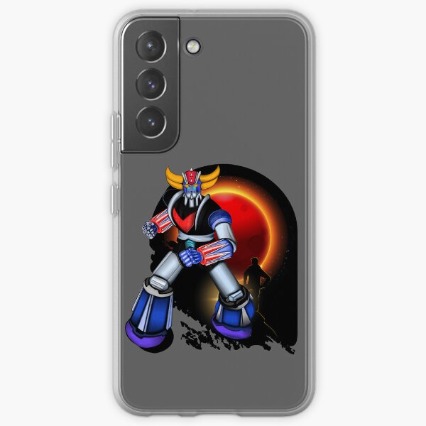 GOLDORAK LUNE ROUGE Coque souple Samsung Galaxy