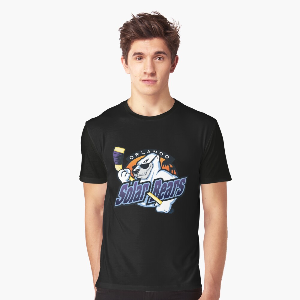 Defunct Orlando Solar Bears IHL Hockey Team Logo T-Shirt