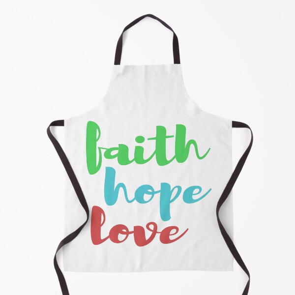 Item preview, Faith Hope Love green blue red designed and sold by AmeliasArtistry.