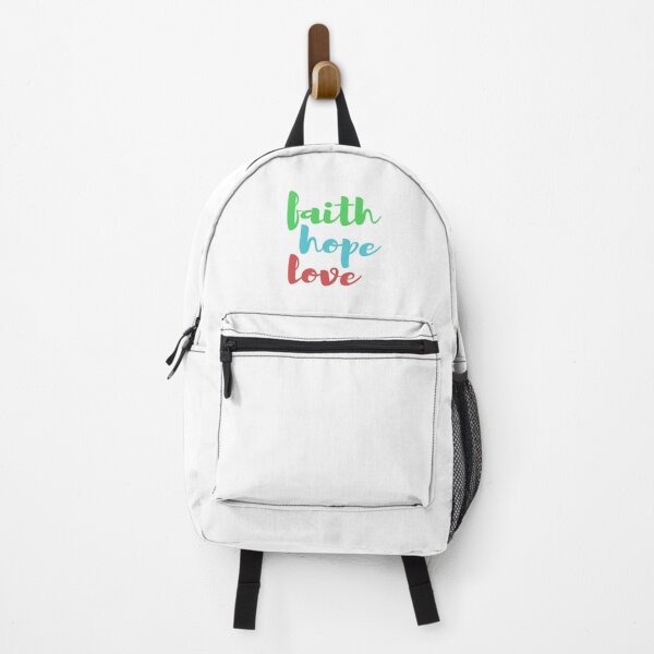 Item preview, Faith Hope Love green blue red designed and sold by AmeliasArtistry.