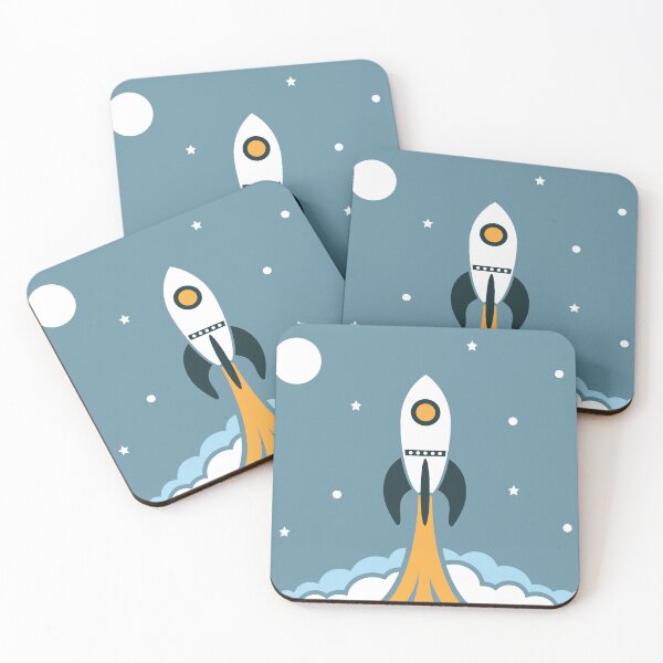 Item preview, Toddler babyroom rocket to the moon designed and sold by StudioMayday.