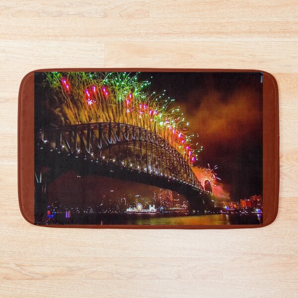 Item preview, New Year's Eve at Sydney Harbour Bridge designed and sold by indiafrankk.