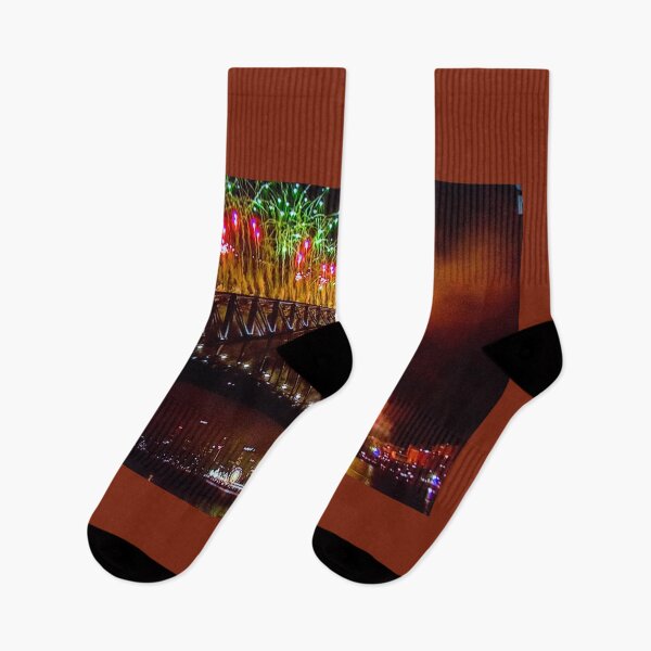 Item preview, New Year's Eve at Sydney Harbour Bridge designed and sold by indiafrankk.