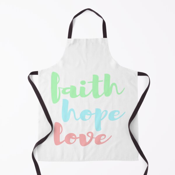 Item preview, Faith Hope Love pastel colors green blue pink designed and sold by AmeliasArtistry.