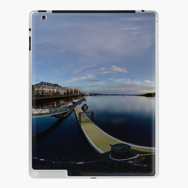 Dawn Calm at Foyle Marina, Derry, N.Ireland iPad Skin