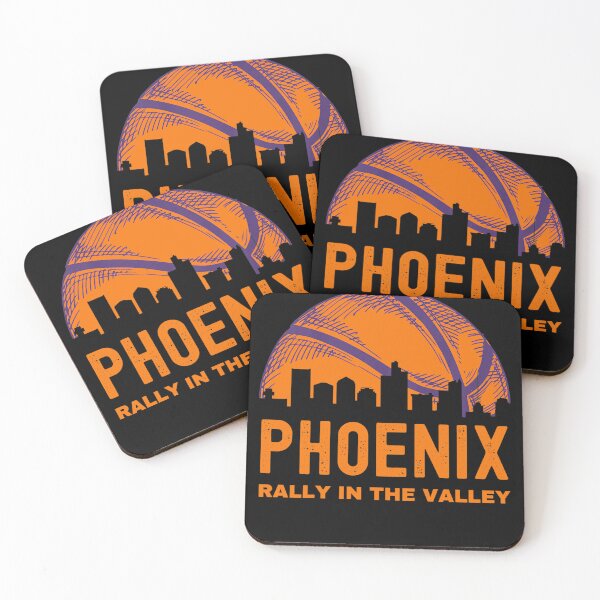 Item preview, Rally In The Valley Phoenix Arizona City Retro Basketball  designed and sold by CadellShop.