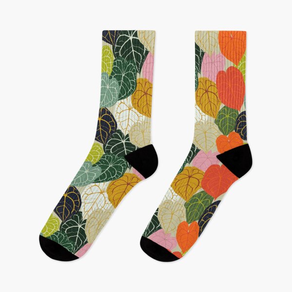Item preview, Arco iris de hojas tropicales designed and sold by alienrabbit.