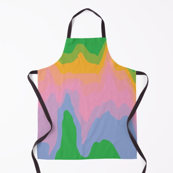 Item preview, Organic groove retro 80s green pink yellow abstract marble pattern designed and sold by alienrabbit.