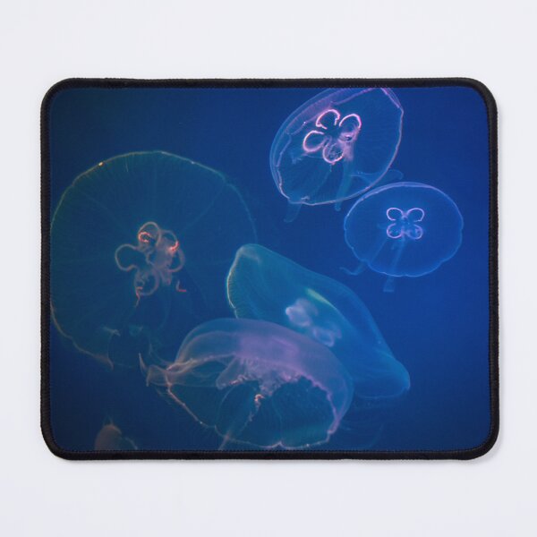 Item preview, calming image of jellyfish unnatural environment designed and sold by ydsdesigns.