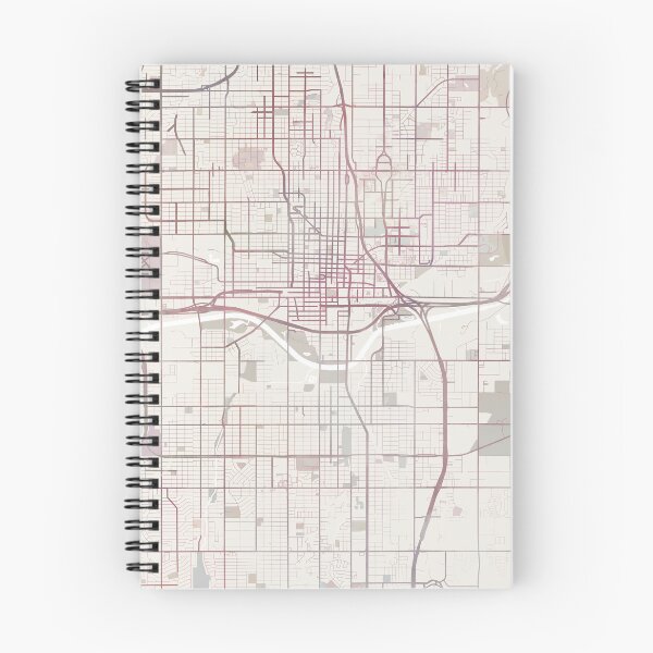 Item preview, Oklahoma City Map, Oklahoma City, Oklahoma USA City designed and sold by TheRedFinch.