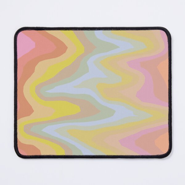 Item preview, Organic retro groove marble swirl wavy sorbet rainbow abstract designed and sold by alienrabbit.
