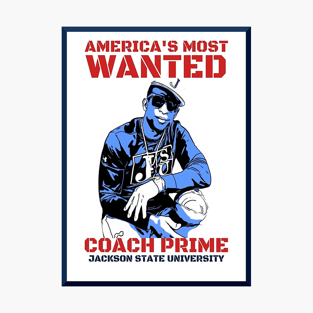 Primed - Jackson State University and Coach Deion Sanders Issue Cover Art  Print