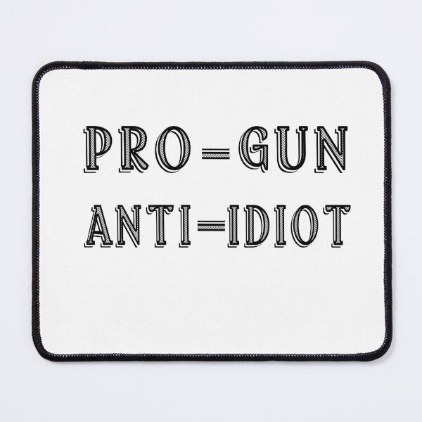 Item preview, Pro Gun Anti Idiot Essential T-Shirt designed and sold by makfred.