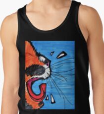 Camisetas de tirantes para hombre Tiempo para una siesta de gato