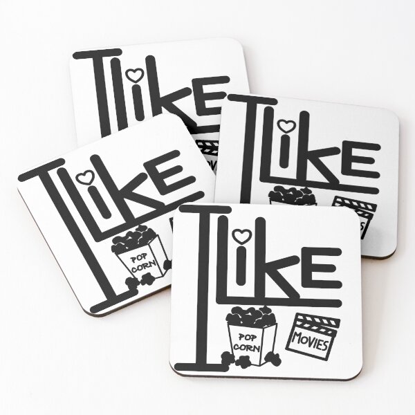 Item preview, I like movies and popcorn. designed and sold by SunriseD.