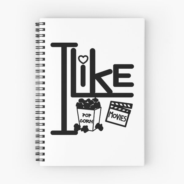 Item preview, I like movies and popcorn. designed and sold by SunriseD.