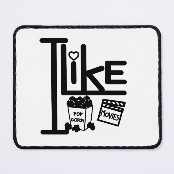Item preview, I like movies and popcorn. designed and sold by SunriseD.
