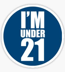 Chugger Deflector - Under 21 Sticker