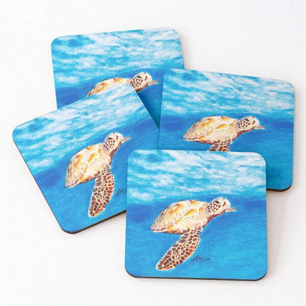 Item preview, Sea turtle in the blue ocean | turtle lover designed and sold by NathBros.