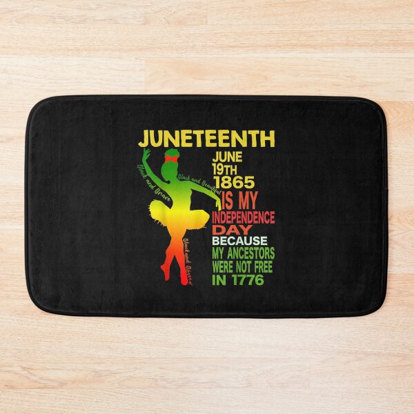 Item preview, Happy Juneteenth Independence Dancer Black Girl Ballerina T-Shirt designed and sold by Tourane-Navy.