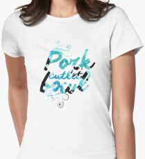 Pork Cutlet Bowl Yuri On ice !!! Women's Fitted T-Shirt