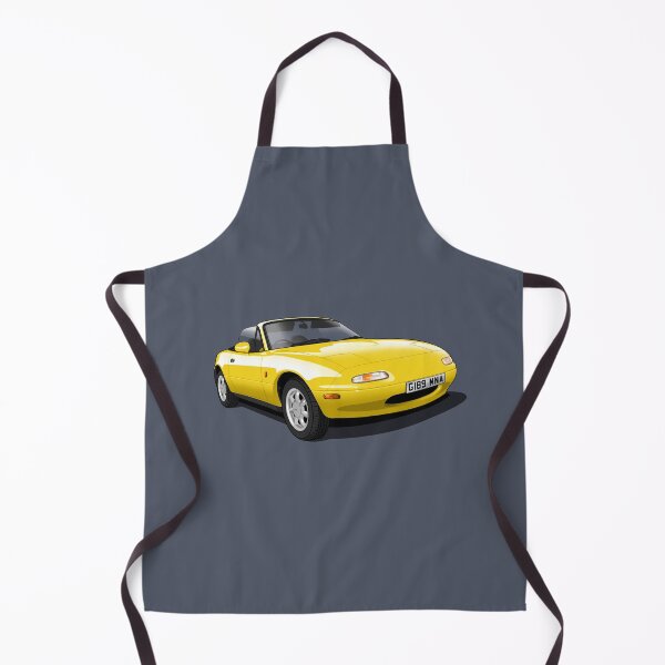 Item preview, 1990 Mazda MX5 in yellow designed and sold by candc-retro.