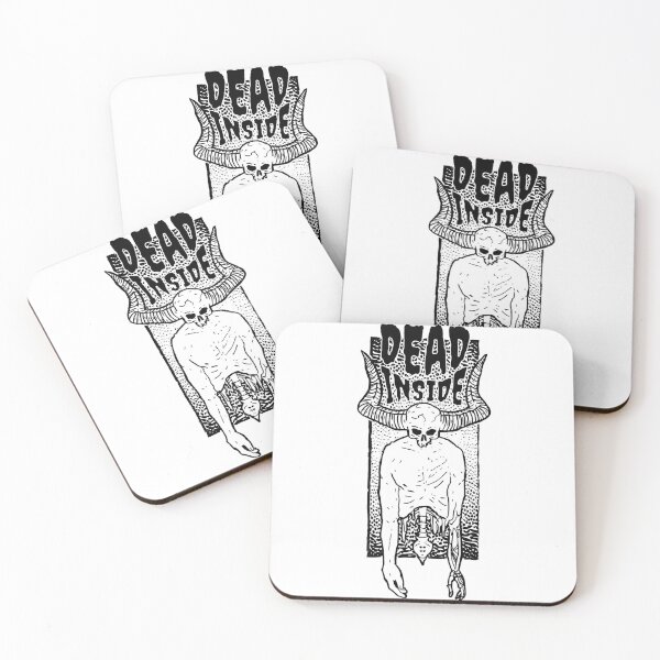 Item preview, Dead Inside Skeleton Demon Emo Goth Sad designed and sold by AndriiPyatov.