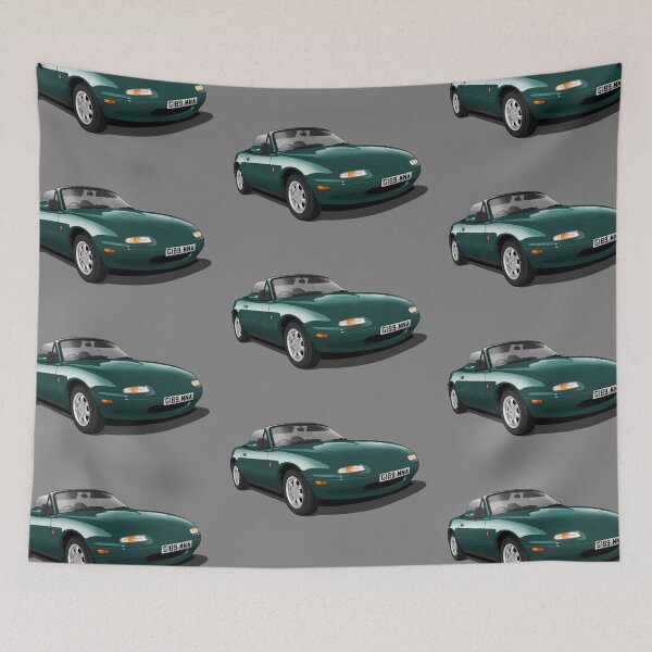 Item preview, 1990 Mazda MX5 in green designed and sold by candc-retro.