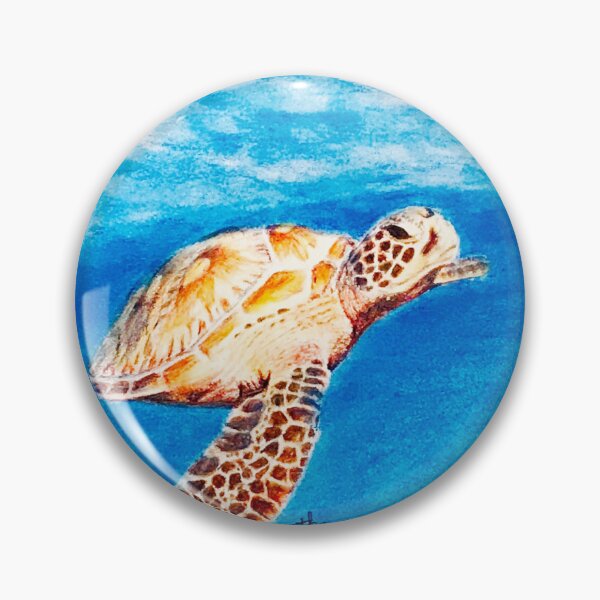 Item preview, Sea turtle in the blue ocean | turtle lover designed and sold by NathBros.