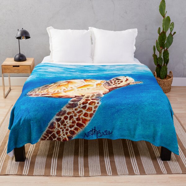 Item preview, Sea turtle in the blue ocean | turtle lover designed and sold by NathBros.