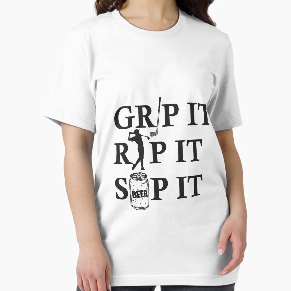 Item preview, Grip it Rip it Sip it Drinking Golf gag gift for men women designed and sold by AubreeFashion.