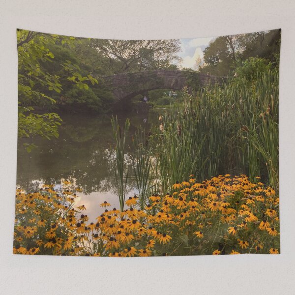 Item preview, Flowers Nature Lake, Central Park, Manhattan, NYC  designed and sold by eleonoraingrid.